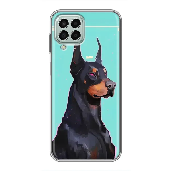 Чехол с рисунком «Король доберман» для Samsung Galaxy M33 (5G) (M336B) Чехол с рисунком «Король доберман» для Samsung Galaxy M33 (5G) (M336B)