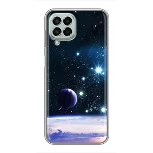 Чехол (ТПУ) с планетами на Samsung Galaxy M33 (5G) (M336B) (Космический вид)