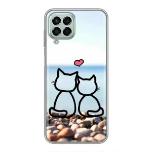 Силиконовые Чехлы Любимому человеку для Samsung Galaxy M33 (5G) (M336B) (Котейки)