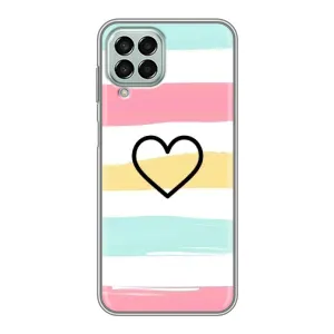 Чехлы с тематикой "Маленькие Сердечки" на Samsung Galaxy M33 (5G) (M336B) (Красивое сердечко)