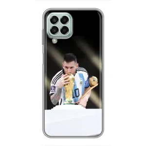 Чехлы Лео Месси Аргентина для Samsung Galaxy M33 (5G) (M336B) (Кубок Мира)