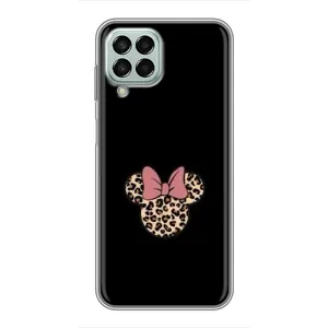 Чехол с леопардовым принтом на Samsung Galaxy M33 (5G) (M336B) (Леопардовая Минни)