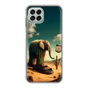 Чехол с мемами тралалело тралала для Samsung Galaxy M33 (5G) (M336B) (Лирили ларила)