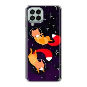 Чехол с Лисичкой для Samsung Galaxy M33 (5G) (M336B) (Лисы)