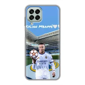 Чехол (TPU) с Футболистом на Samsung Galaxy M33 (5G) (M336B) (Mbappe Real)
