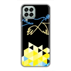 Чехол на Samsung Galaxy M33 (5G) (M336B) Украинский дизайн (Мир для Украины)