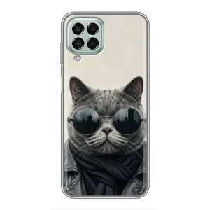 Чехол на тематику: Коты для Samsung Galaxy M33 (5G) (M336B) (Модный кот)
