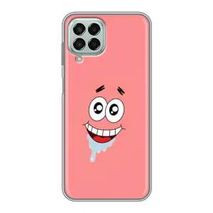 Чехлы с Патриком на Samsung Galaxy M33 (5G) (M336B) (Мордочка Патрика)