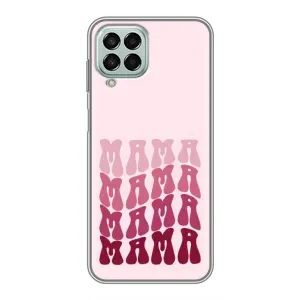 Чехлы на день мамы для Самсунг Галакси М33 5джи (Надпись мама)