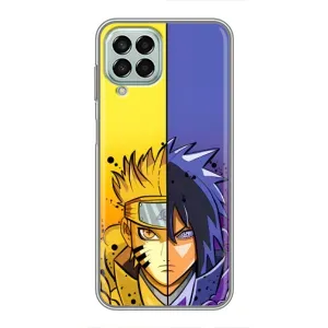 Купить Чехлы на телефон с принтом Anime для Samsung Galaxy M33 (5G) (M336B) (Naruto Vs Sasuke)