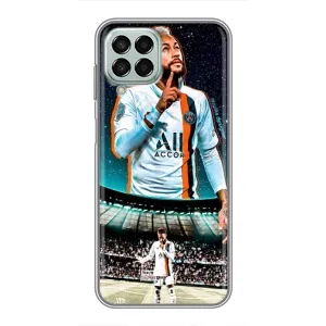 Силиконовый Чехол Samsung Galaxy M33 (5G) (M336B) (Неймар ПСЖ)