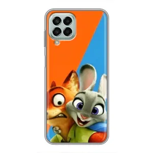 Чехлы ЗВЕРОПОЛИС для Samsung Galaxy M33 (5G) (M336B) (Ник и Хопс)