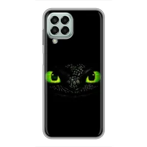 Чехол дракон Беззубик для Samsung Galaxy M33 (5G) (M336B) (Глаза Беззубика)