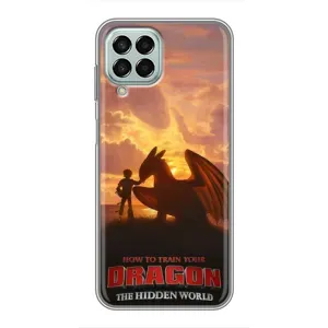Чехол дракон Беззубик для Samsung Galaxy M33 (5G) (M336B) (Постер Беззубика)