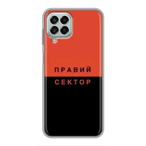 Чехлы УПА (Красно-Чёрный) на Samsung Galaxy M33 (5G) (M336B) (Правый Серктор)