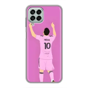 Чехлы Лео Месси в Майами на Samsung Galaxy M33 (5G) (M336B) (Празднование Месси)