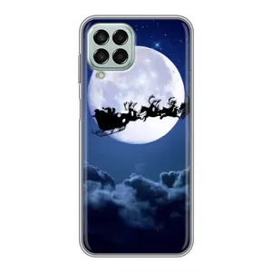 Чехол Санта Клаус для Samsung Galaxy M33 (5G) (M336B) (Санта - луна)