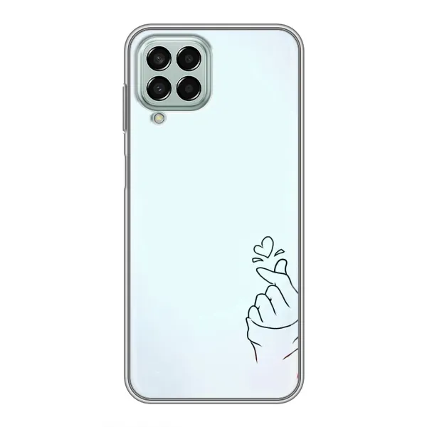 Чехол с рисунком «Сердце на голубом» для Samsung Galaxy M33 (5G) (M336B) Чехол с рисунком «Сердце на голубом» для Samsung Galaxy M33 (5G) (M336B)