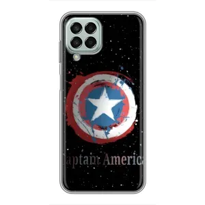 Чехол с Щитом Капитана Америки на Samsung Galaxy M33 (5G) (M336B) (Щит Капитана)