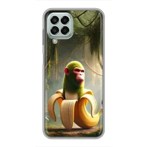 Чехол с мемами тралалело тралала для Samsung Galaxy M33 (5G) (M336B) (Шимпанзини бананини)