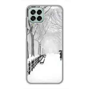 Чехлы на Новый Год Samsung Galaxy M33 (5G) (M336B) (Снегом замело)