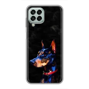 Бампер для Samsung Galaxy M33 (5G) (M336B) с картинкой "Песики" (Собака Мопс)