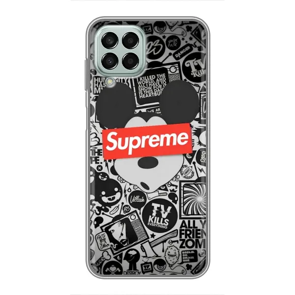 Чехол с рисунком «Supreme Маус» для Samsung Galaxy M33 (5G) (M336B) Чехол с рисунком «Supreme Маус» для Samsung Galaxy M33 (5G) (M336B)