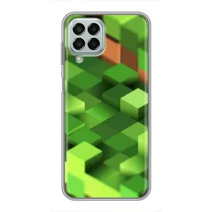 Чехлы для Samsung Galaxy M33 (5G) (M336B) (Персонажи Майн Крафт) (Текстура)
