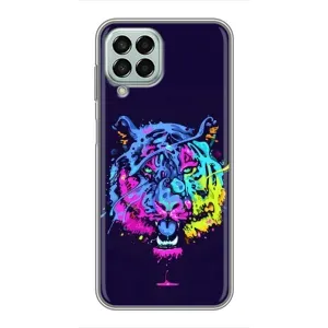 Силиконовый бампер с картинкой животных для Samsung Galaxy M33 (5G) (M336B) (Тигр-Арт)