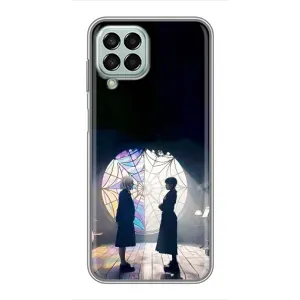 Чехлы с принтом Уэнсдей на Samsung Galaxy M33 (5G) (M336B) (Уэнсдей и Энди)