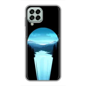 Летний Чехол на Samsung Galaxy M33 (5G) (M336B) (Синий Водопад)