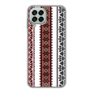 Силиконовый Чехол на Samsung Galaxy M33 (5G) (M336B) с картинкой Вышиванки (Вышиваночки)