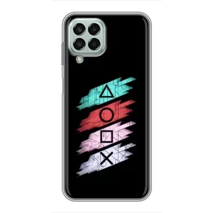 Чехол КИБЕРСПОРТ для Samsung Galaxy M33 (5G) (M336B) (Значки Sony)