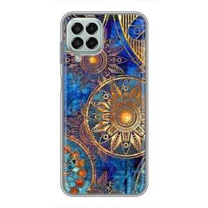 Чехлы со смыслом для Samsung Galaxy M33 (5G) (M336B) (Золотые узоры)