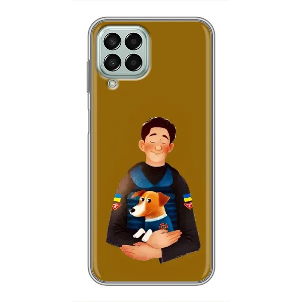Чехол с рисунком «ЗСУ Патрон» для Samsung Galaxy M33 (5G) (M336B)
