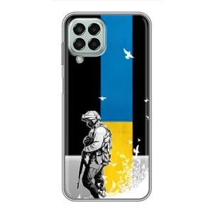 Патриотический Чехол для Samsung Galaxy M33 (5G) (M336B) (ЗСУ)