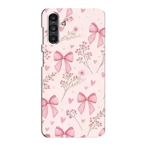 Чехол банты для Samsung Galaxy M34 (5G) (Банты с цветами)