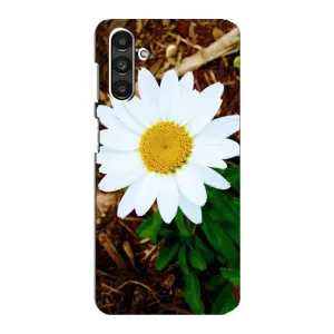 Чехол с ромашками на Samsung Galaxy M34 (5G) (Белая ромашка)