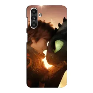 Чехол дракон Беззубик для Samsung Galaxy M34 (5G) (Беззубик и Иккинг)