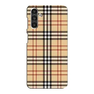 Чехол с Брендами одежды на Самсунг М34 (Burberry стиль)