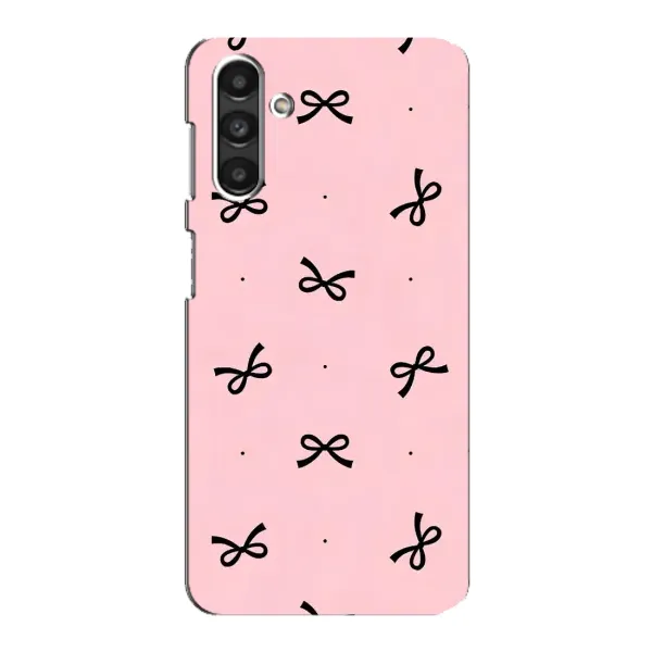 Чехол с рисунком «Черные бантики» для Samsung Galaxy M34 (5G)