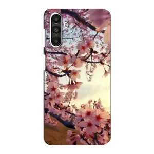 Чехол с принтом САКУРЫ на Samsung Galaxy M34 (5G) (Цветущая сакура)