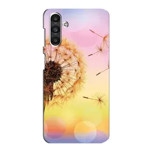 Силиконовый Чехол с одуванчиками на Samsung Galaxy M34 (5G) (Цветок-одуванчик)