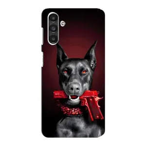 Чехол ДОБЕРМАН для Samsung Galaxy M34 (5G) (Доберман злой)