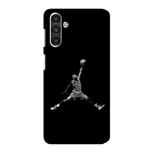 Силиконовый Чехол Nike Air Jordan на Самсунг М34 (Джордан)