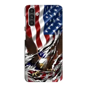 Чехол Флаг USA для Samsung Galaxy M34 (5G) (Флаг USA)