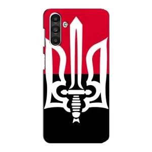 Чохли УПА (Червоно-Чорний) на Samsung Galaxy M34 (5G) (Герб України)