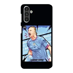 Чехлы с принтом для Samsung Galaxy M34 (5G) Футболист (гол Эрлинг Холланд)