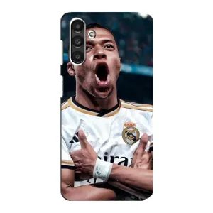 Чехол (TPU) с Футболистом на Samsung Galaxy M34 (5G) (Гол Мбаппе)