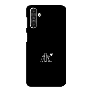 Чехол с картинками на черном фоне для Samsung Galaxy M34 (5G) (Книжки)